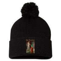 Sir Racha Sauce Pom Pom 12in Knit Beanie