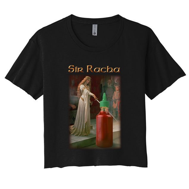 Sir Racha Sauce Crop Top