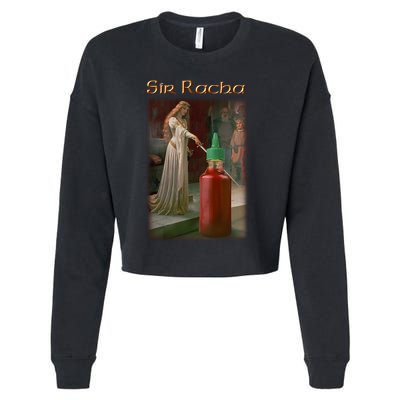 Sir Racha Sauce Cropped Pullover Crew
