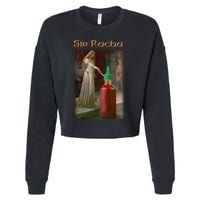 Sir Racha Sauce Cropped Pullover Crew