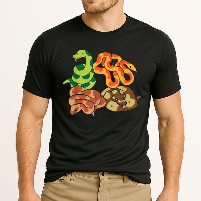 Snake Reptile Serpents Funny Snakes Performance Shirt
