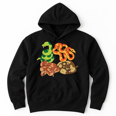Snake Reptile Serpents Funny Snakes Hoodie