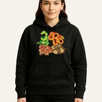 Snake Reptile Serpents Funny Snakes Hoodie