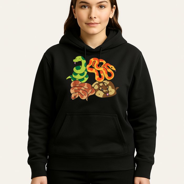 Snake Reptile Serpents Funny Snakes Hoodie