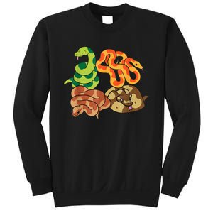 Snake Reptile Serpents Funny Snakes Sweatshirt