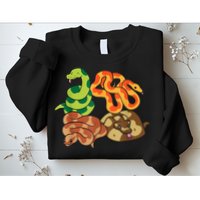 Snake Reptile Serpents Funny Snakes Sweatshirt