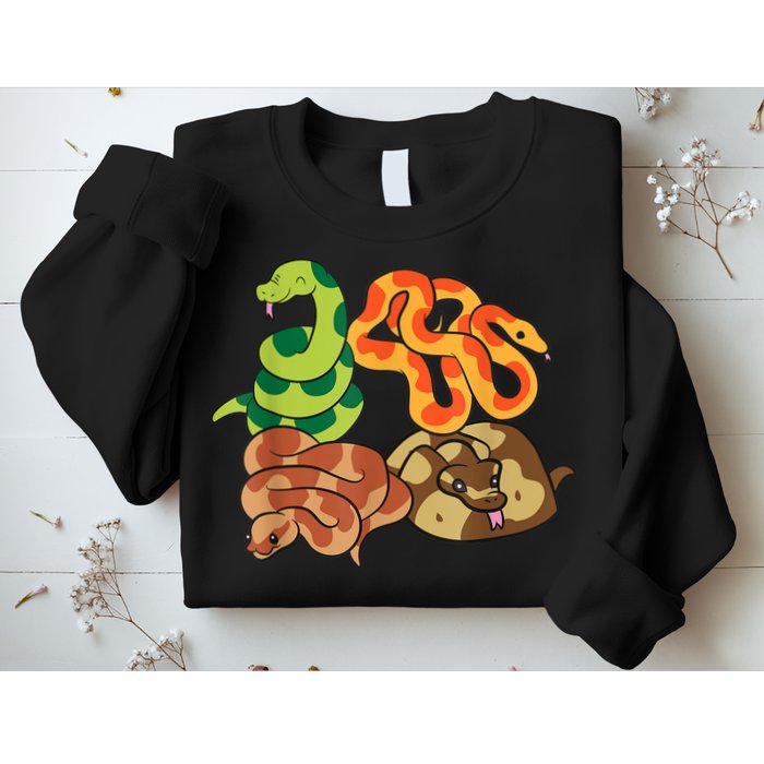 Snake Reptile Serpents Funny Snakes Sweatshirt