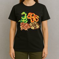 Snake Reptile Serpents Funny Snakes T-Shirt