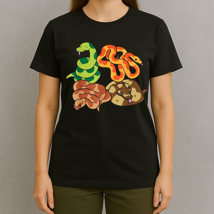 Snake Reptile Serpents Funny Snakes T-Shirt