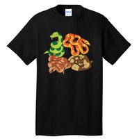 Snake Reptile Serpents Funny Snakes Tall T-Shirt