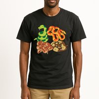 Snake Reptile Serpents Funny Snakes Tall T-Shirt