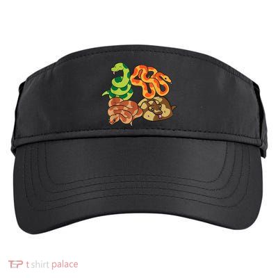 Snake Reptile Serpents Funny Snakes Adult Drive Performance Visor