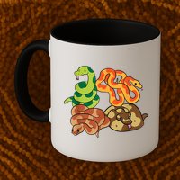 Snake Reptile Serpents Funny Snakes Mug