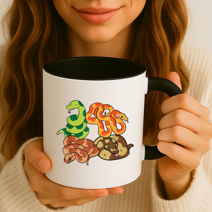 Snake Reptile Serpents Funny Snakes Mug
