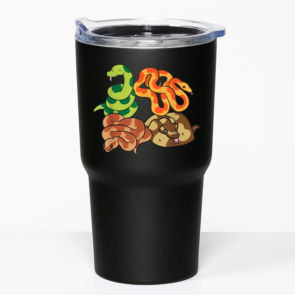 Snake Reptile Serpents Funny Snakes Tumbler