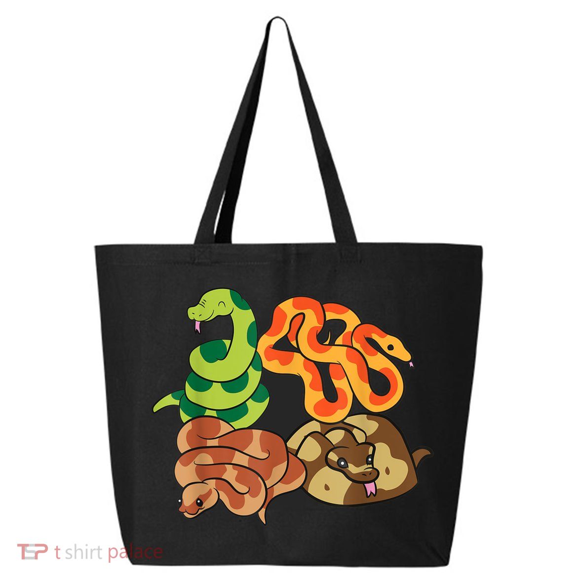 Snake Reptile Serpents Funny Snakes 25L Jumbo Tote