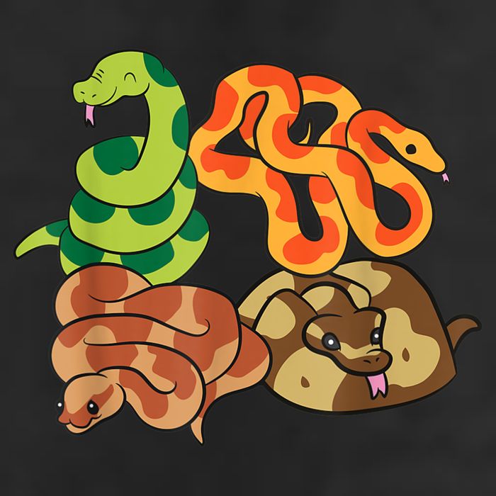 Snake Reptile Serpents Funny Snakes Golf Towel