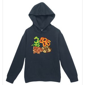 Snake Reptile Serpents Funny Snakes Urban Pullover Hoodie