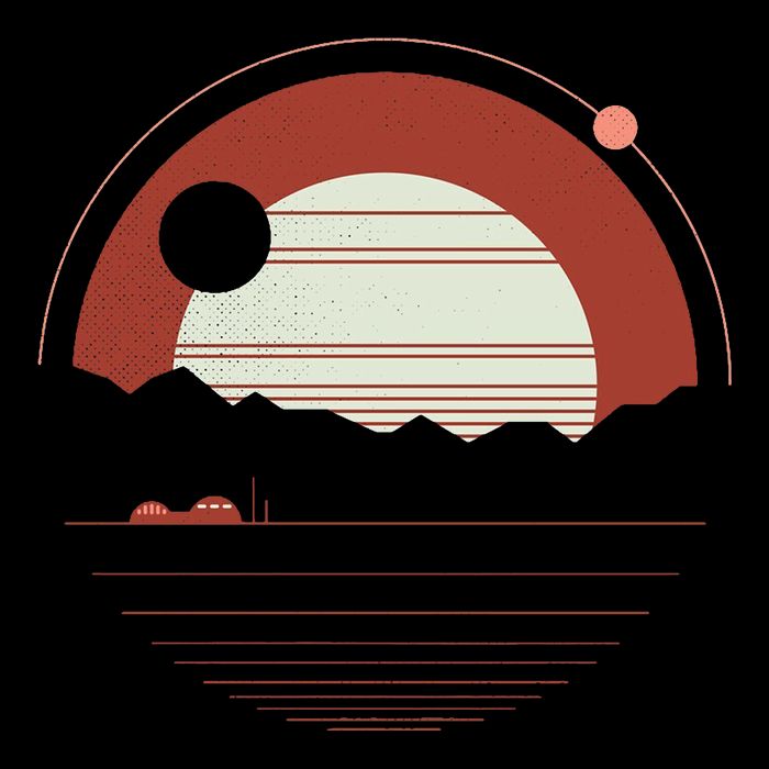Solitude Red Sun Zip Tote Bag