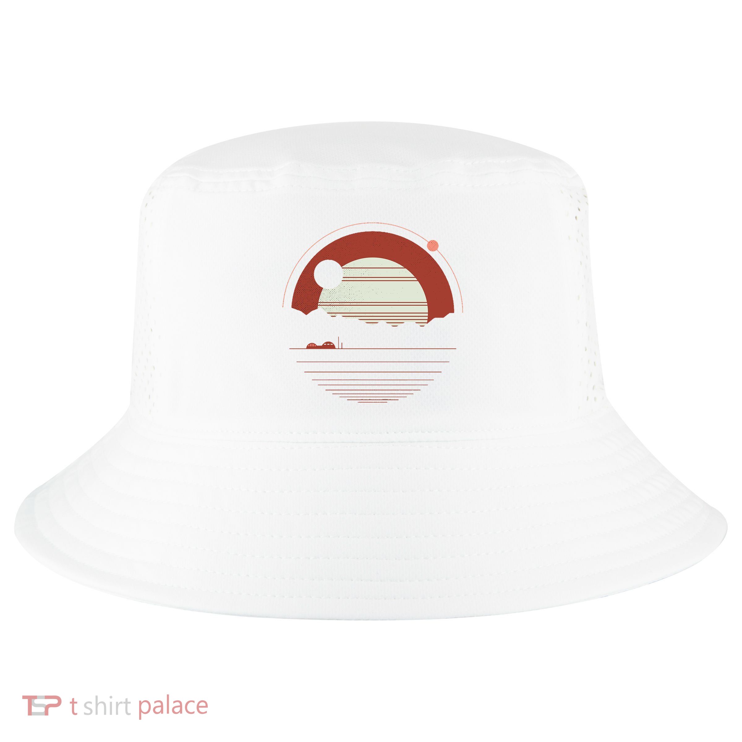 Solitude Red Sun Cool Comfort Performance Bucket Hat