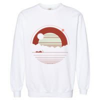 Solitude Red Sun Garment-Dyed Sweatshirt