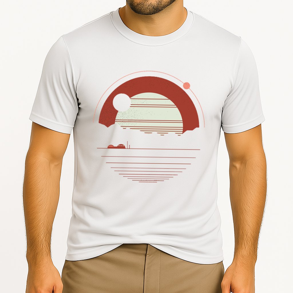 Solitude Red Sun Performance Shirt