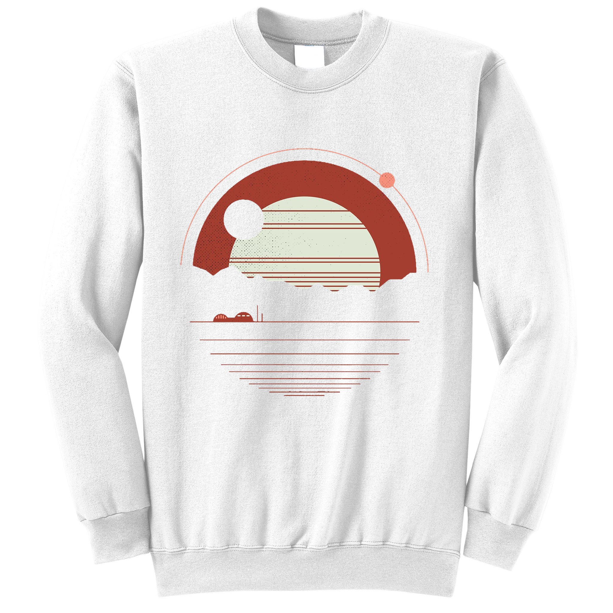 Solitude Red Sun Sweatshirt