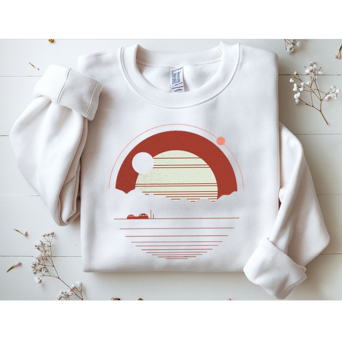 Solitude Red Sun Sweatshirt