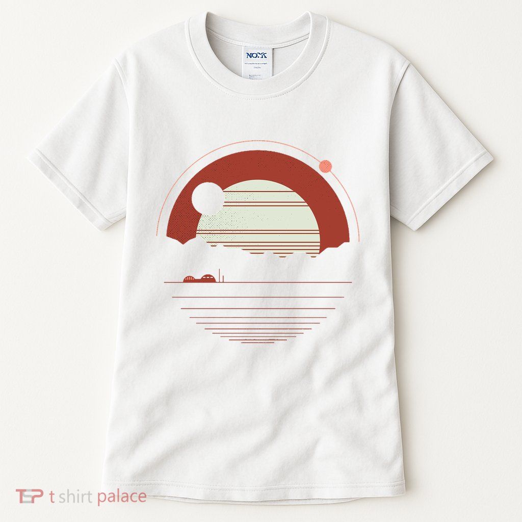 Solitude Red Sun Tall T-Shirt