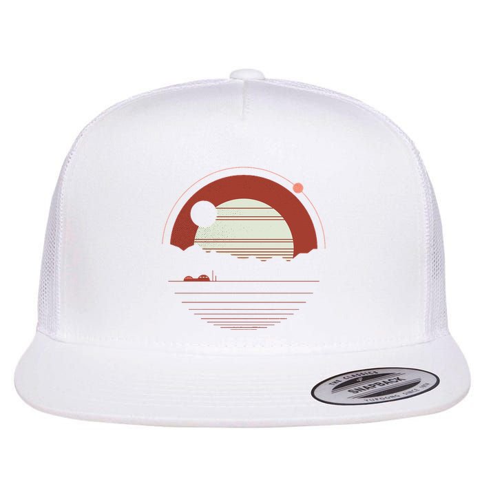 Solitude Red Sun Flatbill Hat