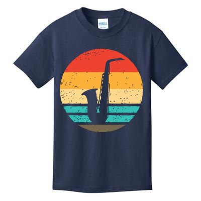 Saxophone Retro Style Vintage Kids T-Shirt