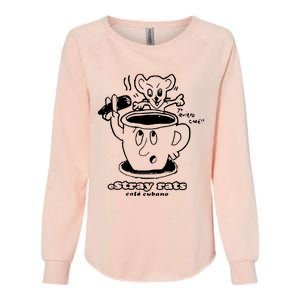 Stray Rats Secret Coffee Womens California Wash Sweatshirt