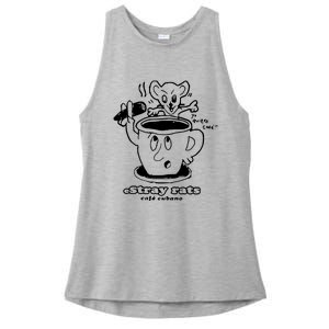 Stray Rats Secret Coffee Ladies PosiCharge Tri-Blend Wicking Tank