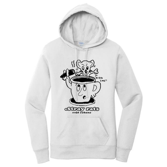 Stray Rats Secret Coffee Women's Pullover Hoodie