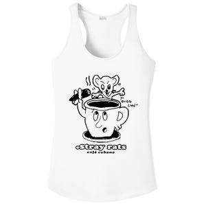 Stray Rats Secret Coffee Ladies PosiCharge Competitor Racerback Tank