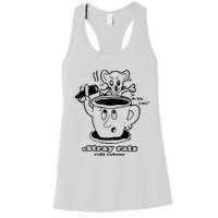 Stray Rats Secret Coffee Women's Racerback Tank