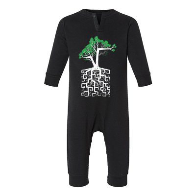 Square Root Infant Fleece One Piece