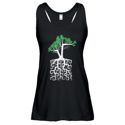 Square Root Ladies Essential Flowy Tank