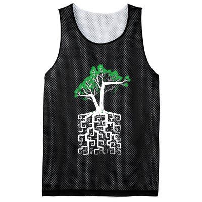 Square Root Mesh Reversible Basketball Jersey Tank