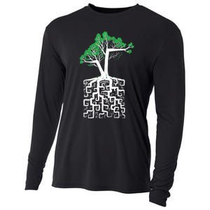 Square Root Cooling Performance Long Sleeve Crew