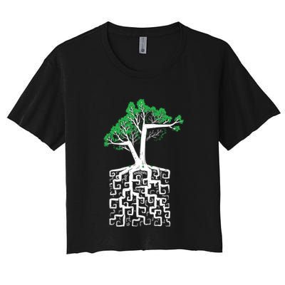Square Root Crop Top