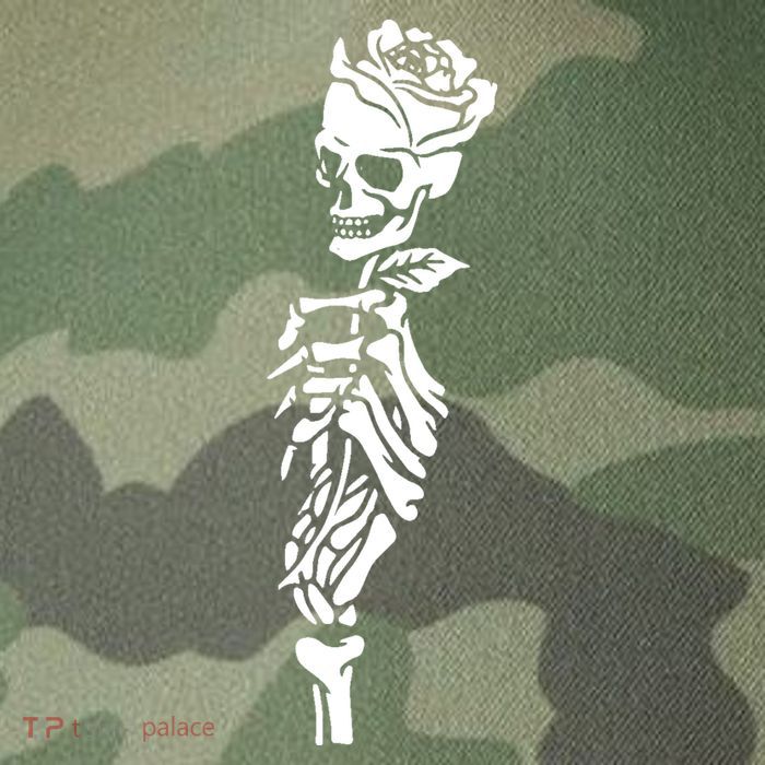 Skull Rose Legacy Tie Dye Trucker Hat