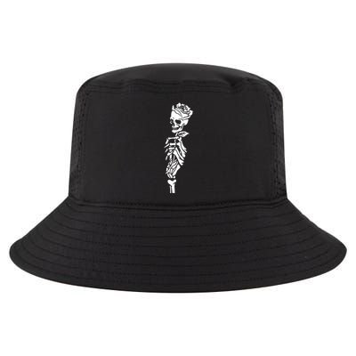 Skull Rose Cool Comfort Performance Bucket Hat