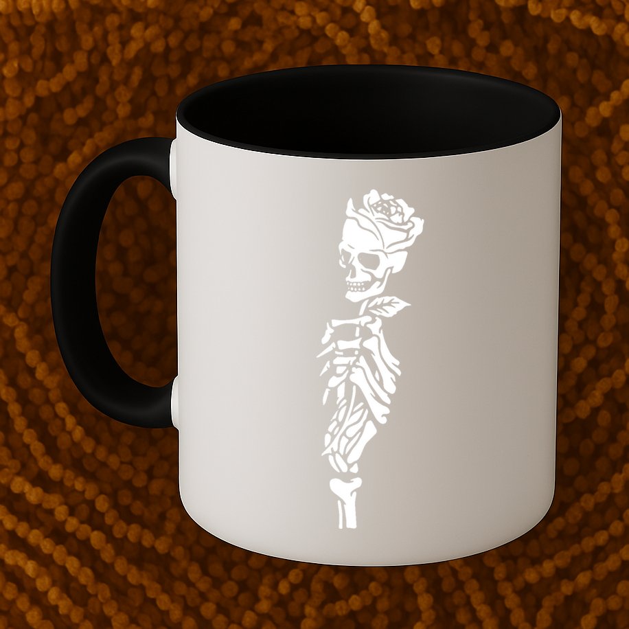 Skull Rose Mug