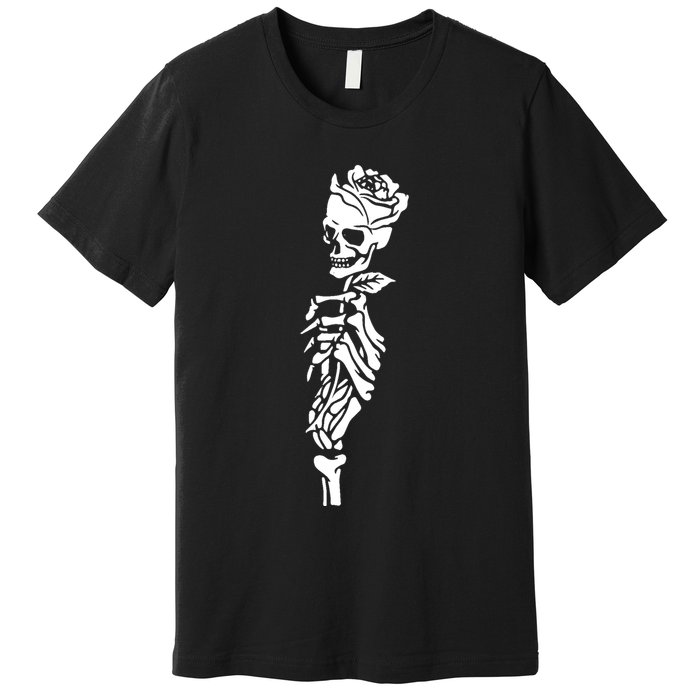 Skull Rose Premium T-Shirt