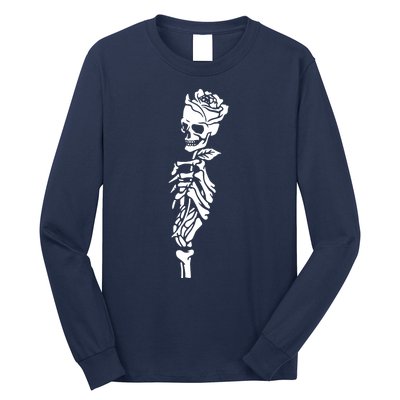 Skull Rose Long Sleeve Shirt