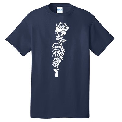 Skull Rose Tall T-Shirt