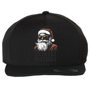 Skbidi Rizzmas Santa Claus Xmas Christmas Holiday Wool Snapback Cap