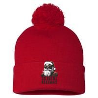 Skbidi Rizzmas Santa Claus Xmas Christmas Holiday Pom Pom 12in Knit Beanie