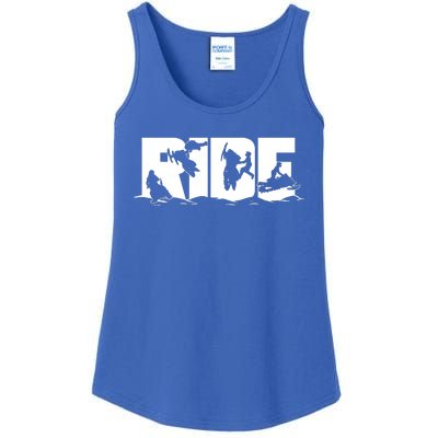 Snowmobile Ride Ladies Essential Tank